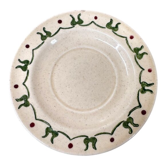 Metlox Poppytrail Ceramic Replacement Saucer Lot Set Of 3 Made In California 6" - Picture 2 of 6